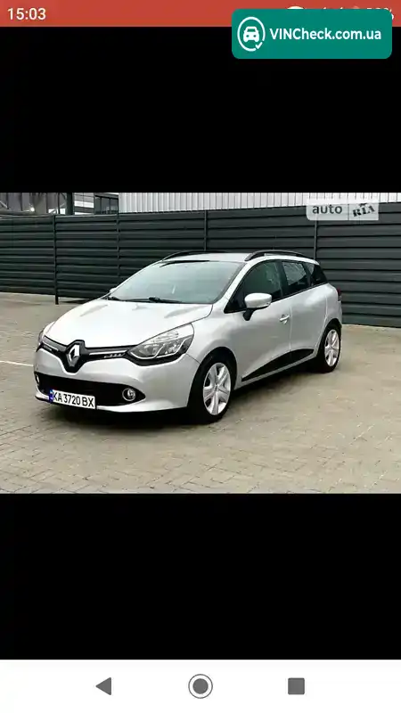 Renault Clio 2016, фото з оголошення 1 з 11, VIN VF17R0J0A55093778