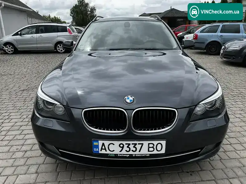 BMW 5 Series 2010, фото з оголошення 2 з 20, VIN WBAPX31010C362800
