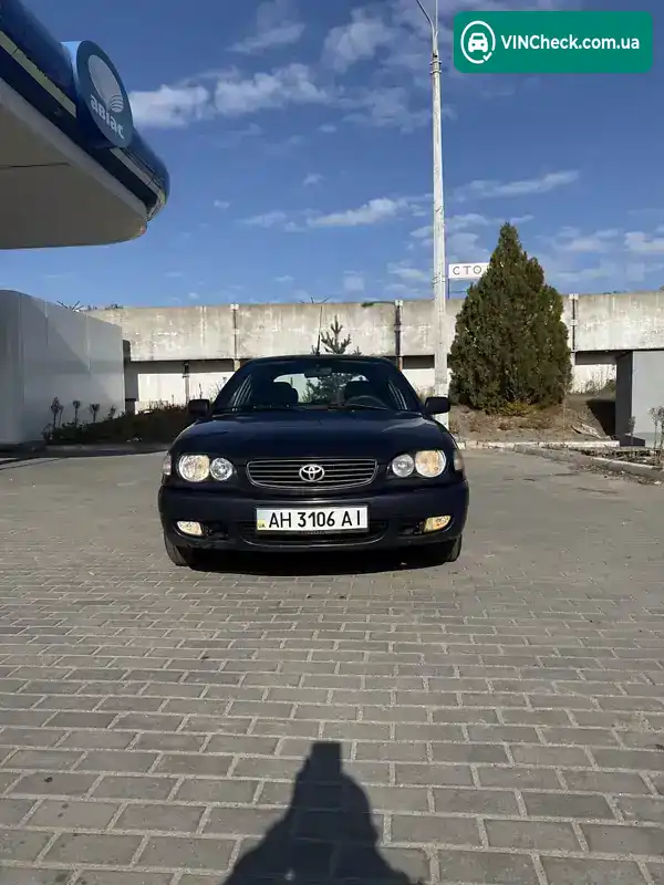 Toyota Corolla 2001, фото з оголошення 2 з 16, VIN SB164ZEB10E038730