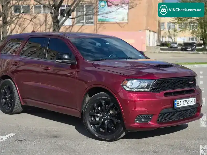 Dodge Durango 2019, фото з оголошення 1 з 21, VIN 1C4SDHCT3KC743707