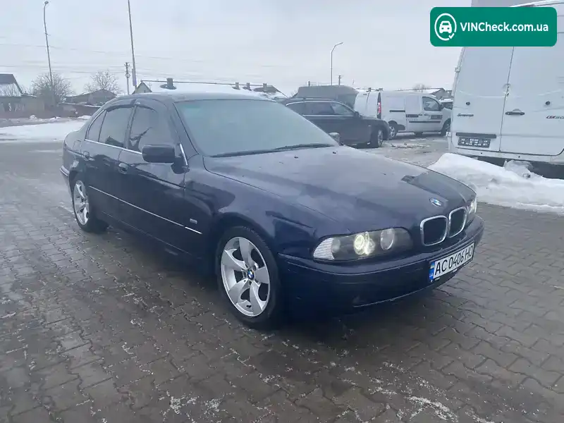 BMW 5 Series 1998, фото з оголошення 2 з 10, VIN WBADB510508691919