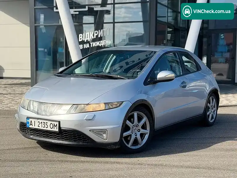 Honda Civic 2006, фото з оголошення 2 з 20, VIN SHHFK37606U024822