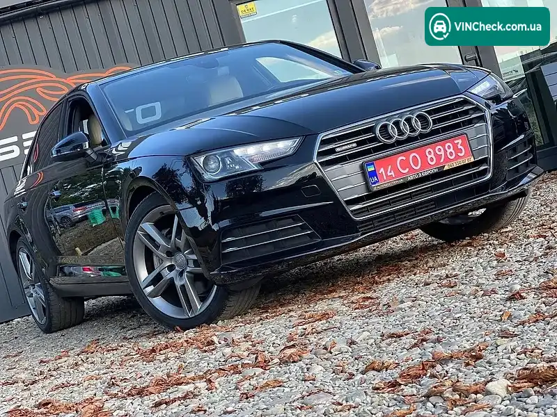 Audi A4 2017, фото з оголошення 2 з 20, VIN WAUANAF41HN067191