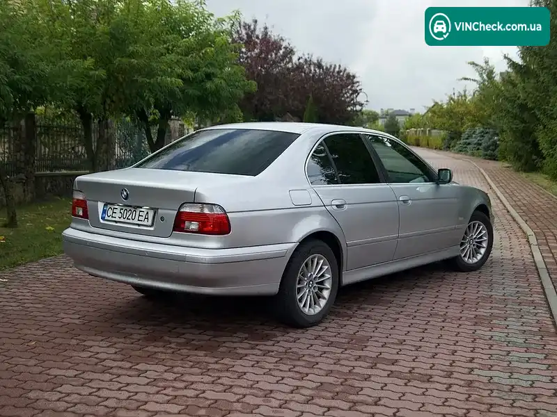 BMW 5 Series 2002, фото з оголошення 1 з 20, VIN WBADL81000GX65722