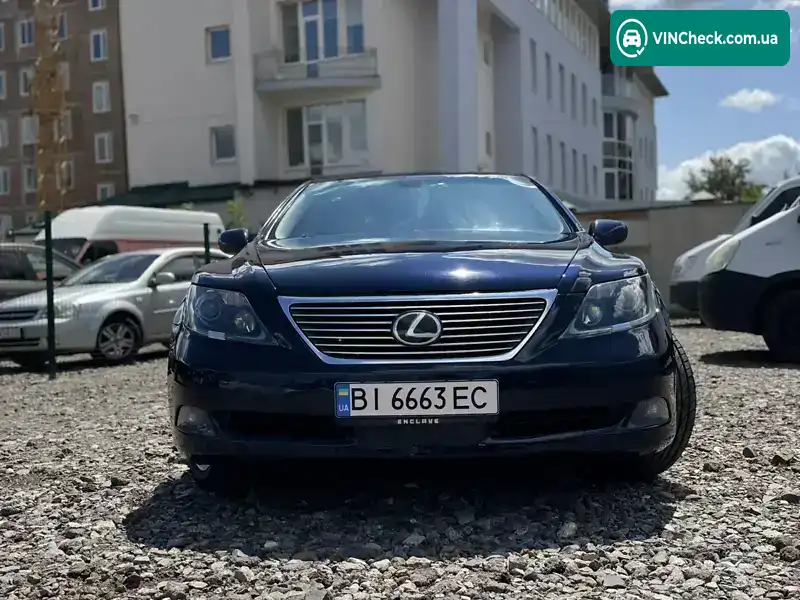 Lexus LS 2007, фото з оголошення 1 з 20, VIN JTHGL46F475017727
