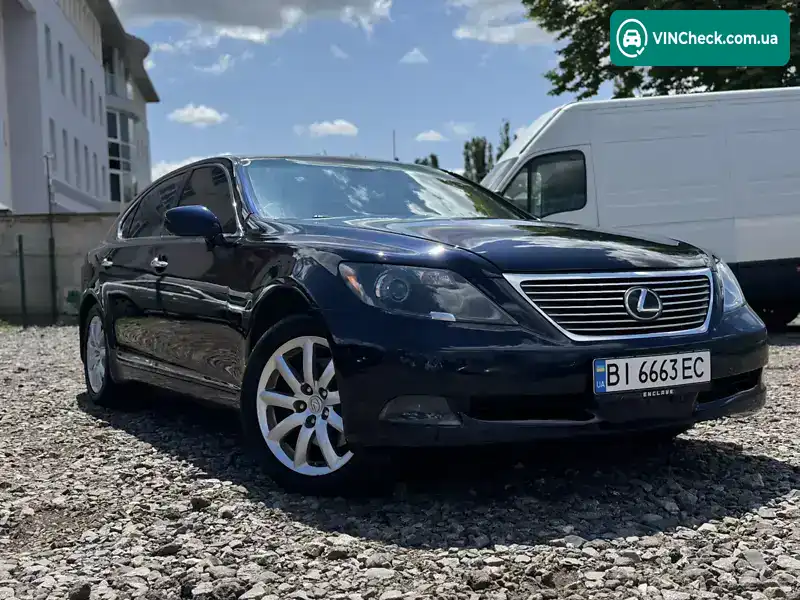 Lexus LS 2007, фото з оголошення 2 з 20, VIN JTHGL46F475017727