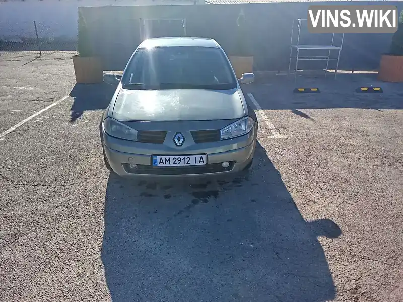 Renault Megane 2003, фото з оголошення 1 з 16, VIN VF1BM0G0628258928