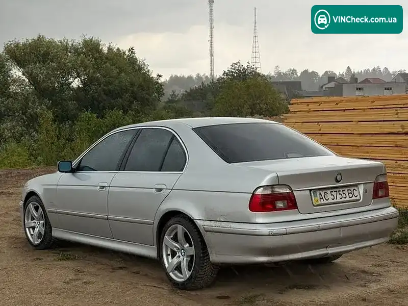 BMW 5 Series 2003, фото з оголошення 1 з 7, VIN WBADL81050GX69426