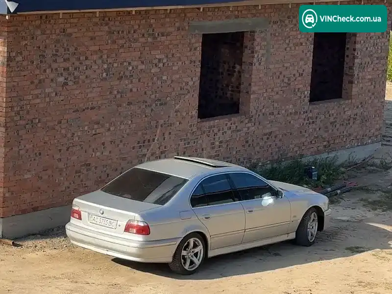 BMW 5 Series 2003, фото з оголошення 2 з 7, VIN WBADL81050GX69426