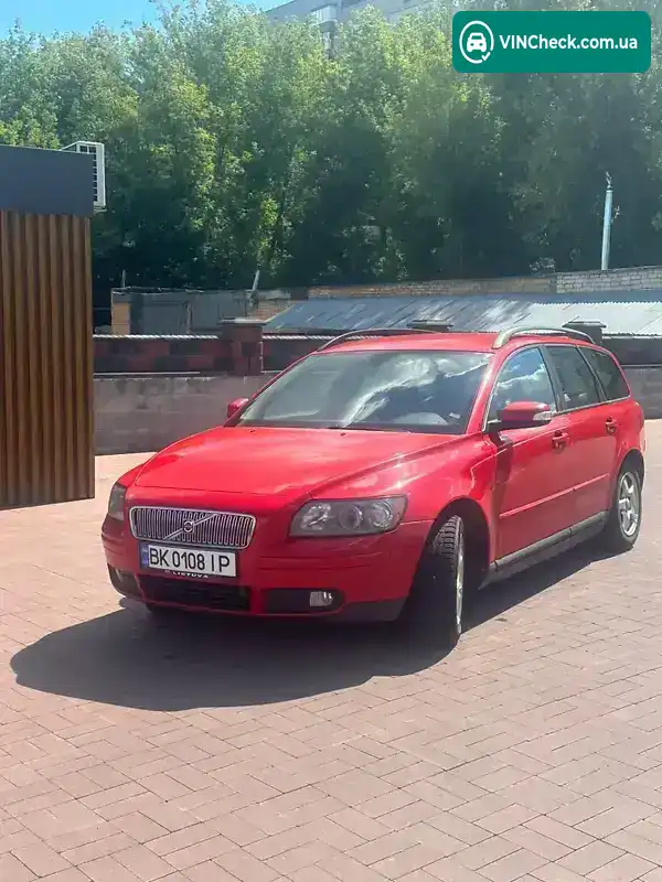 Volvo V50 2007, фото з оголошення 1 з 18, VIN YV1MW214272325300