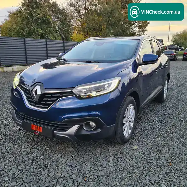 Renault Kadjar 2017, фото з оголошення 1 з 20, VIN VF1RFE00059198454
