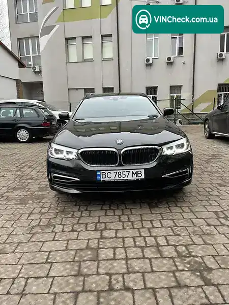 BMW 5 Series 2018, фото з оголошення 2 з 14, VIN WBAJA5C55KWW06168