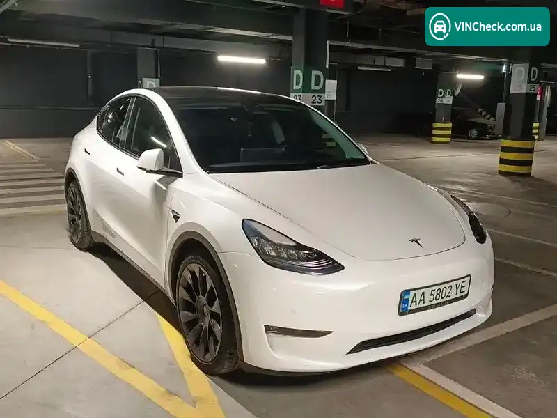 Tesla Model Y 2021, фото з оголошення 2 з 14, VIN 5YJYGAEE9MF260882