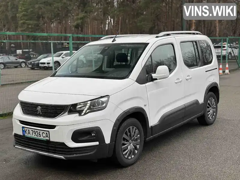 Peugeot Rifter 2021, фото з оголошення 1 з 16, VIN VR3ECYHZRMJ568910