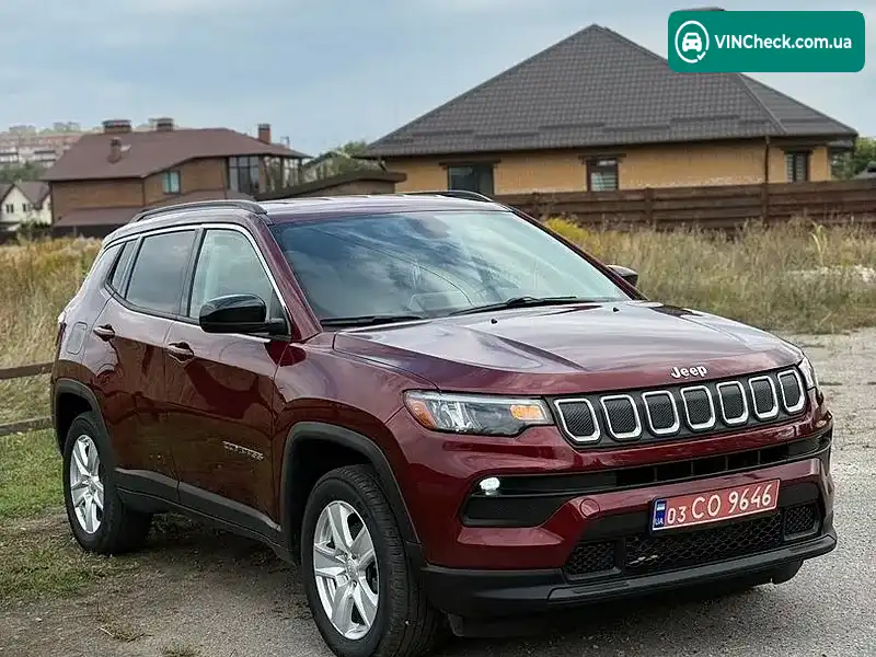 Jeep Compass 2021, фото з оголошення 2 з 20, VIN 3C4NJDBB1NT120506