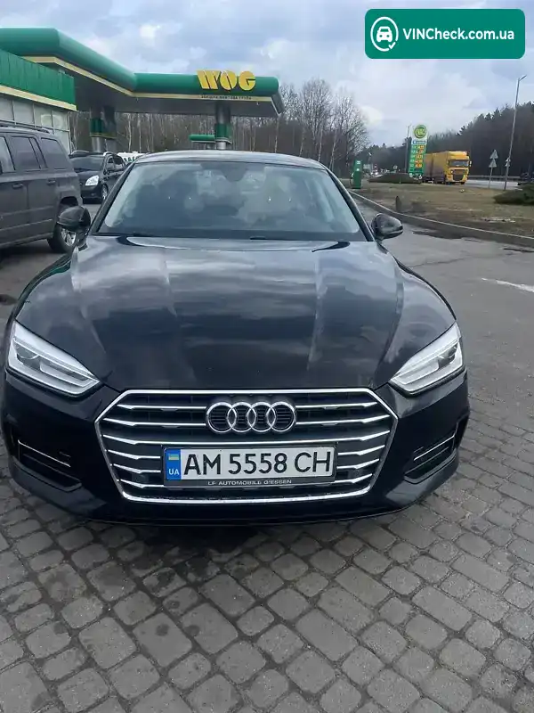 Audi A5 2017, фото з оголошення 2 з 16, VIN WAUZZZF5XJA041989