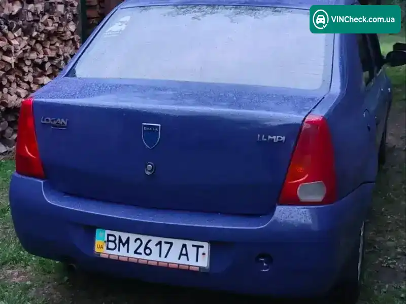 Dacia Logan 2006, фото з оголошення 2 з 12, VIN UU1LSD4GH36852815