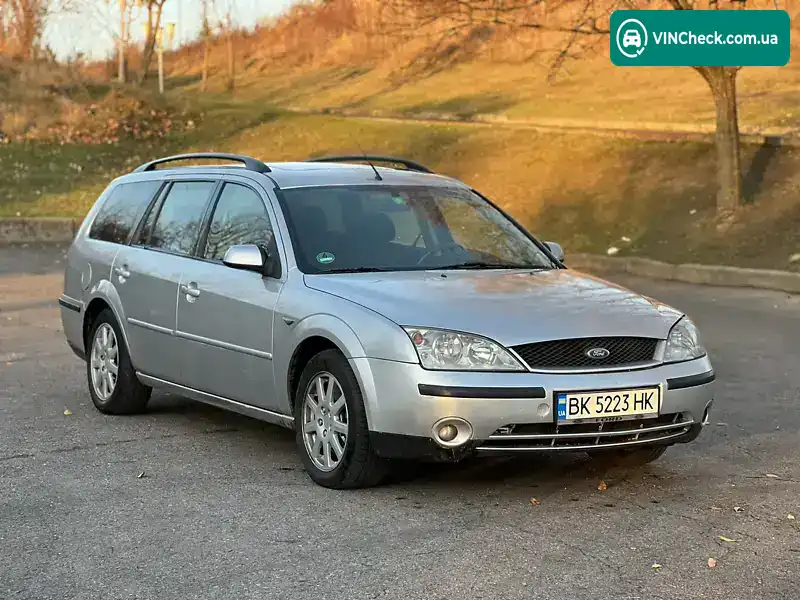 Ford Mondeo 2002, фото з оголошення 2 з 14, VIN WF0WXXGBBW2R85656