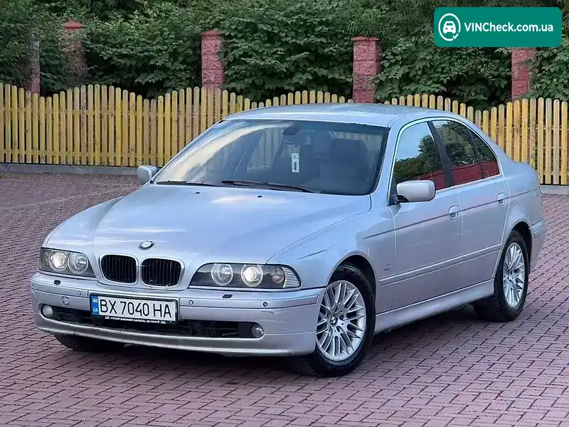 BMW 5 Series 2002, фото з оголошення 1 з 20, VIN WBADL81020GX60053