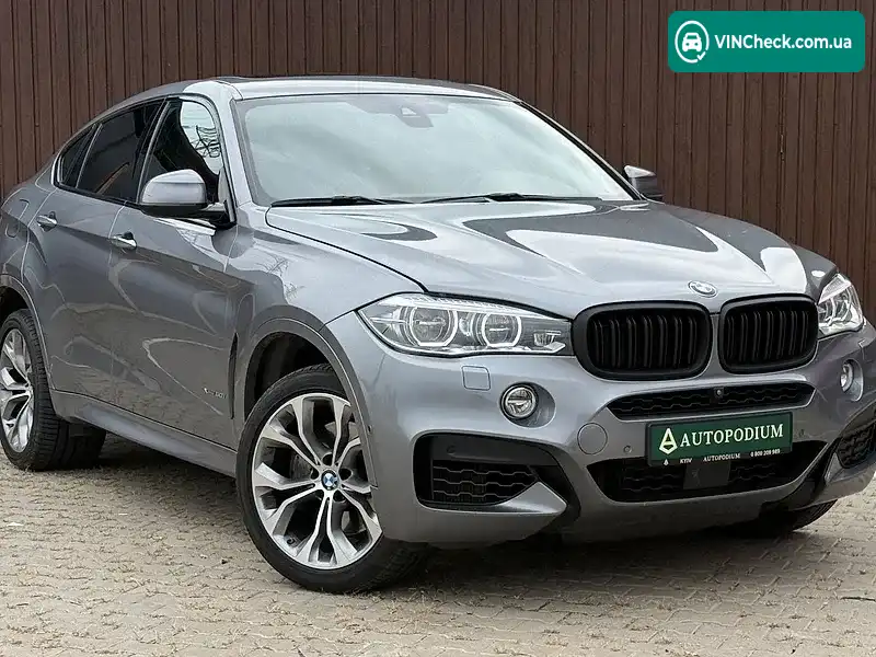 BMW X6 2018, фото з оголошення 1 з 20, VIN 5UXKU6C56K0Z66975