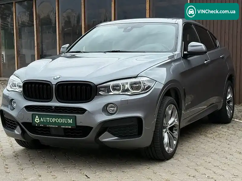 BMW X6 2018, фото з оголошення 2 з 20, VIN 5UXKU6C56K0Z66975