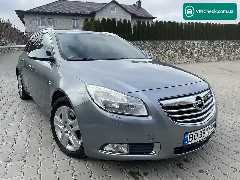 Opel Insignia 2011, фото з оголошення 1 з 20, VIN W0LGM8EM7B1152365