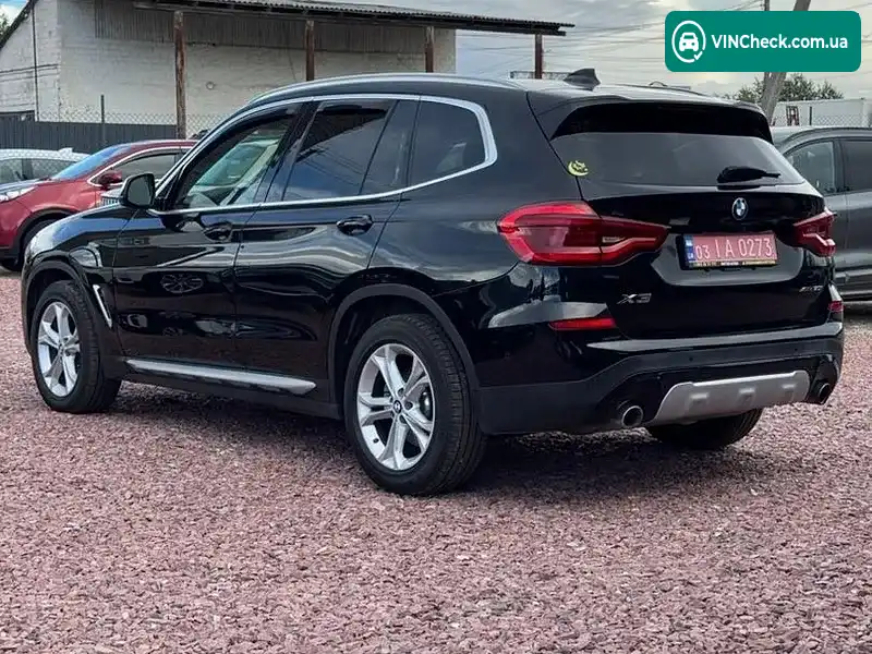 BMW X3 2020, фото з оголошення 2 з 20, VIN 5UXTY5C06M9E20573