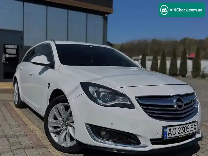 Opel Insignia 2015, фото з оголошення 1 з 15, VIN W0LGT8ELXF1024914