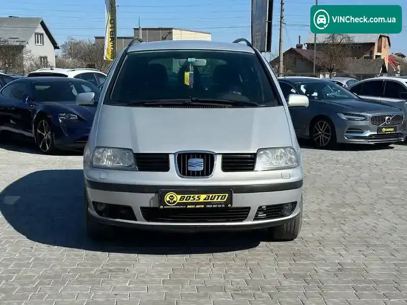 SEAT Alhambra 2001, фото з оголошення 2 з 15, VIN VSSZZZ7MZ2V509118