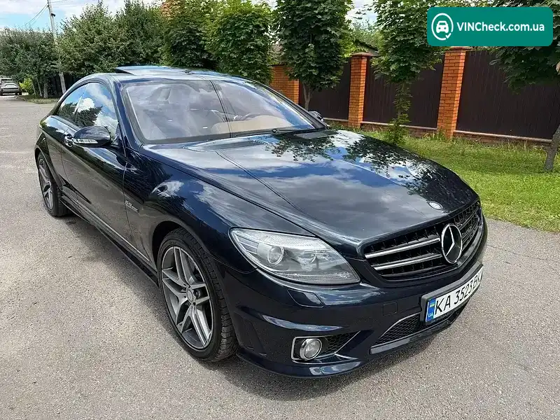 Mercedes-Benz CL-Class 2007, фото з оголошення 1 з 20, VIN WDD2163771A007524