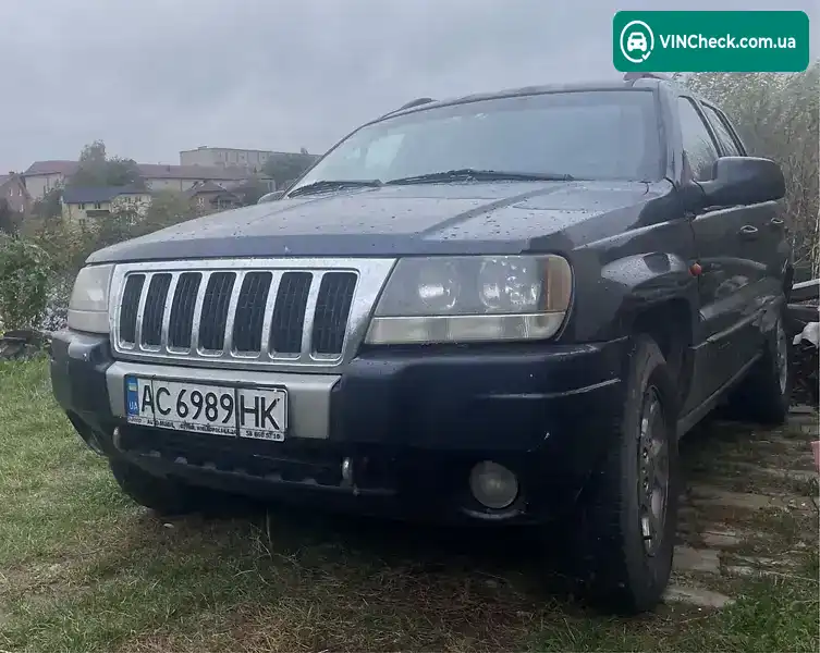 Jeep Grand Cherokee 2003, фото з оголошення 2 з 21, VIN 1J4GX48S64C220653