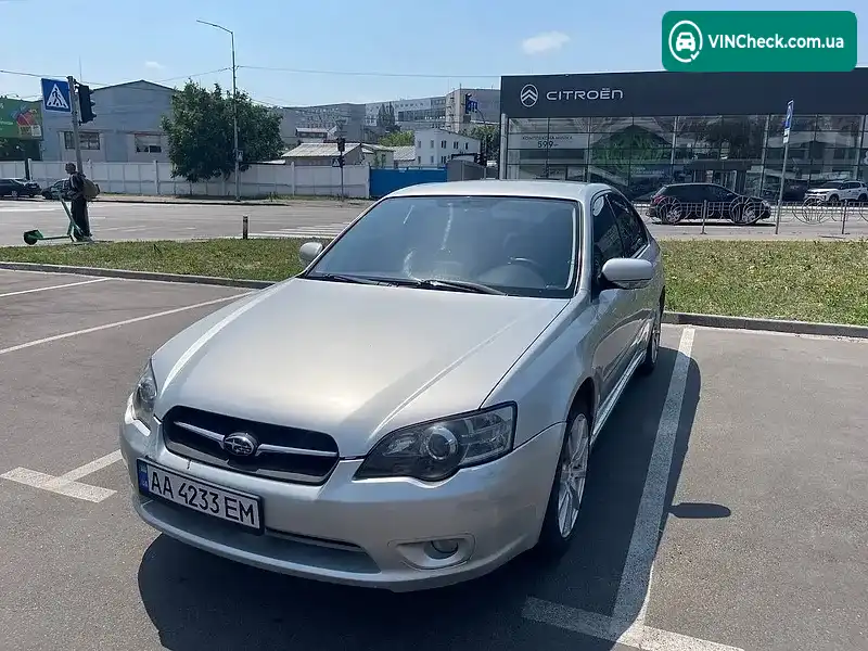 Subaru Legacy 2004, фото з оголошення 1 з 11, VIN JF1BL9LL55G010614