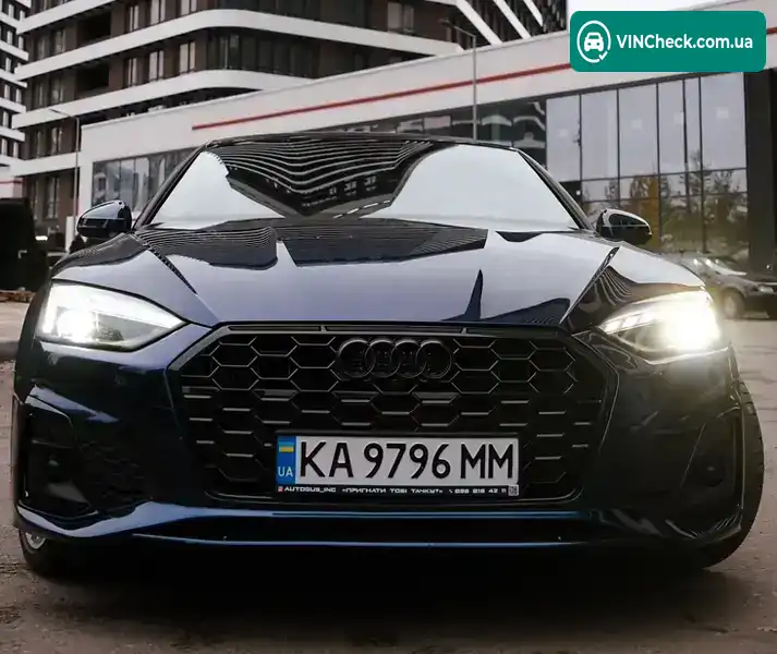 Audi A5 2021, фото з оголошення 1 з 20, VIN WAUFACF50MA049515