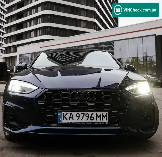 Audi A5 2021, фото з оголошення 2 з 20, VIN WAUFACF50MA049515