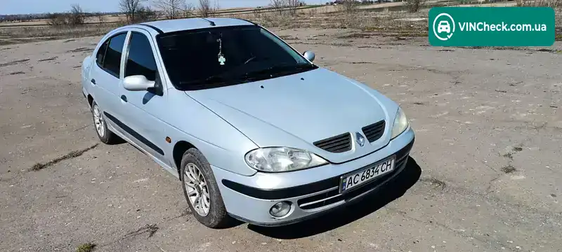 Renault Megane 2003, фото з оголошення 1 з 16, VIN VF1LA0W0E28937295