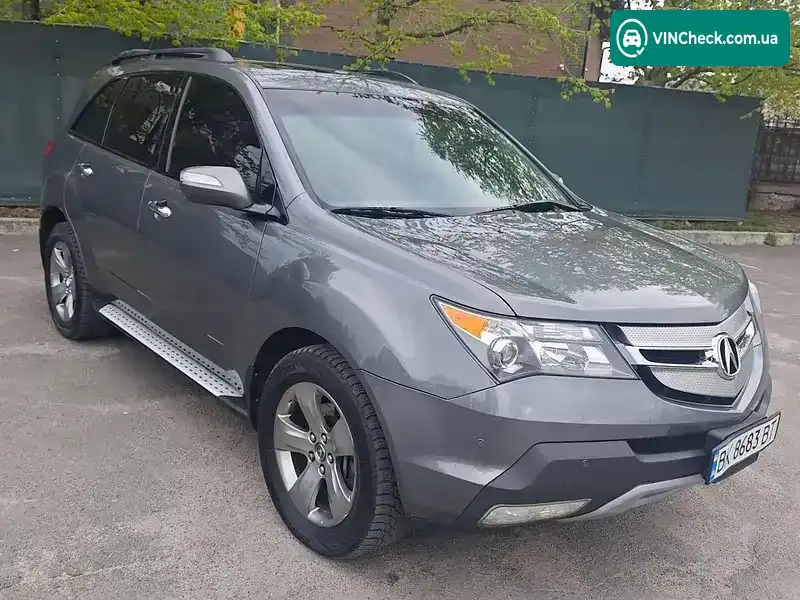Acura MDX 2008, фото з оголошення 2 з 16, VIN 2HNYD28898H532149