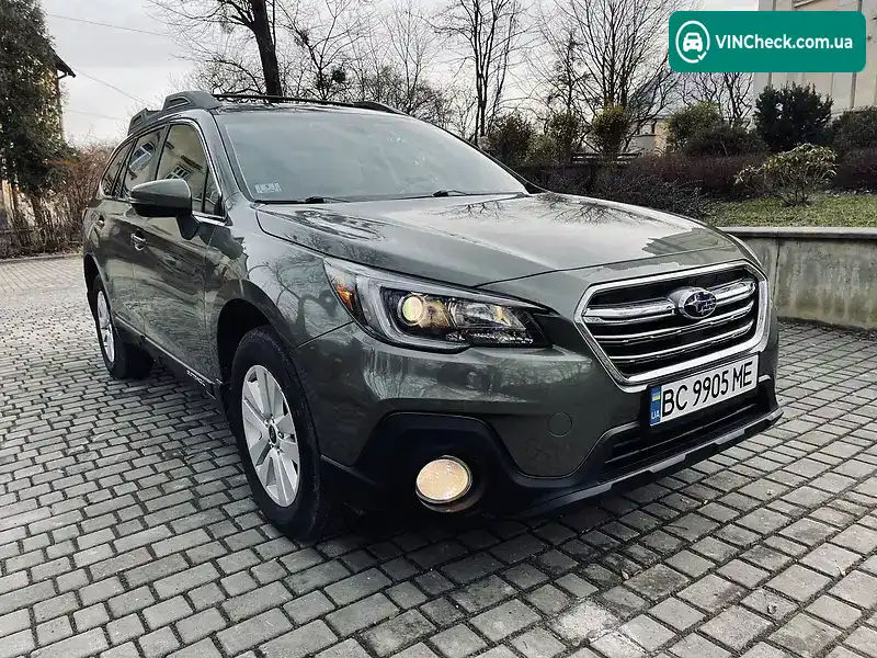 Subaru Outback 2018, фото з оголошення 1 з 20, VIN 4S4BSAHCXK3260894