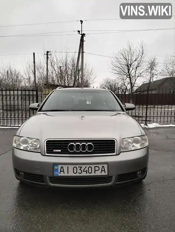 Audi A4 2002, фото з оголошення 1 з 9, VIN WAUZZZ8E33A183424