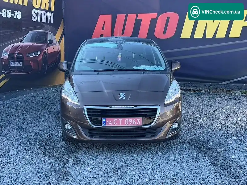 Peugeot 5008 2014, фото з оголошення 2 з 20, VIN VF30E9HD8ES117924