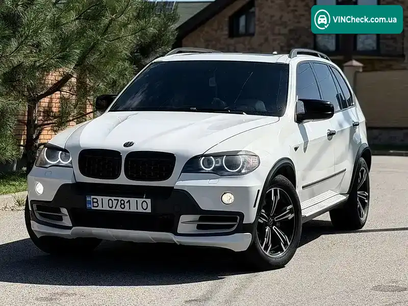 BMW X5 2008, фото з оголошення 2 з 17, VIN 5UXFE83528L163159