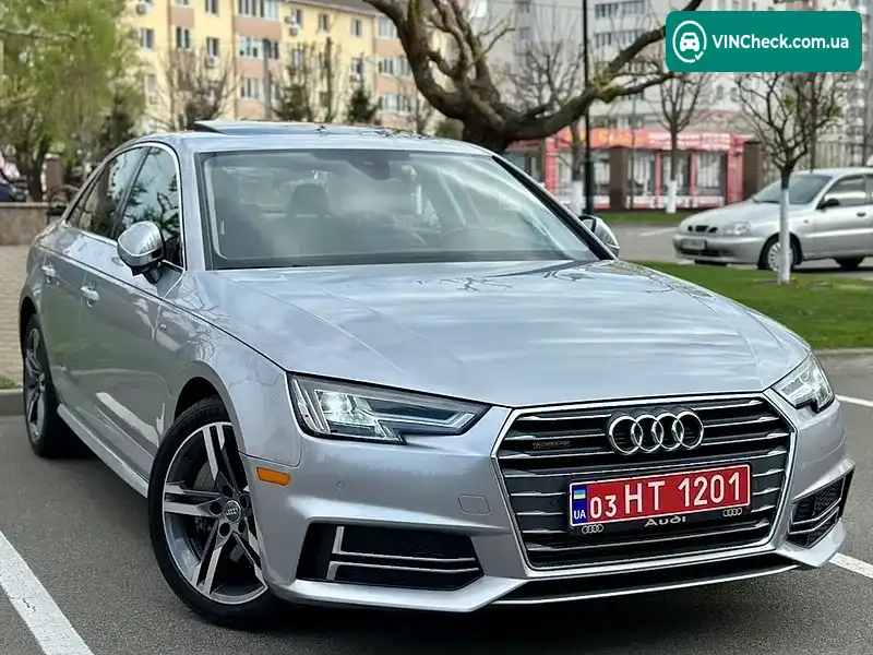 Audi A4 2018, фото з оголошення 2 з 20, VIN WAUENAF45JA161640