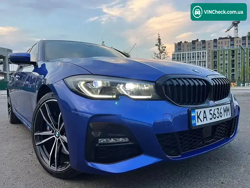 BMW 3 Series 2022, фото з оголошення 2 з 20, VIN WBA5P380008C53568