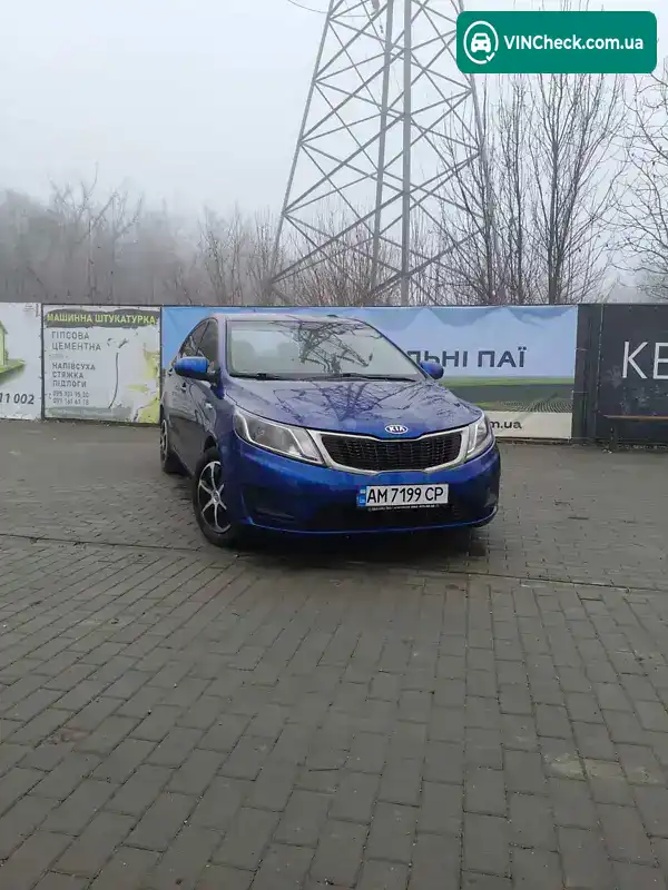 Kia Rio 2012, фото з оголошення 1 з 13, VIN Z94CB41ABCR024544