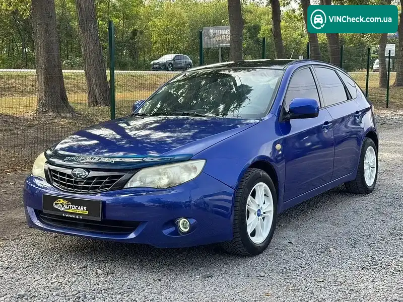 Subaru Impreza 2007, фото з оголошення 1 з 20, VIN JF1GH3LW48G019641