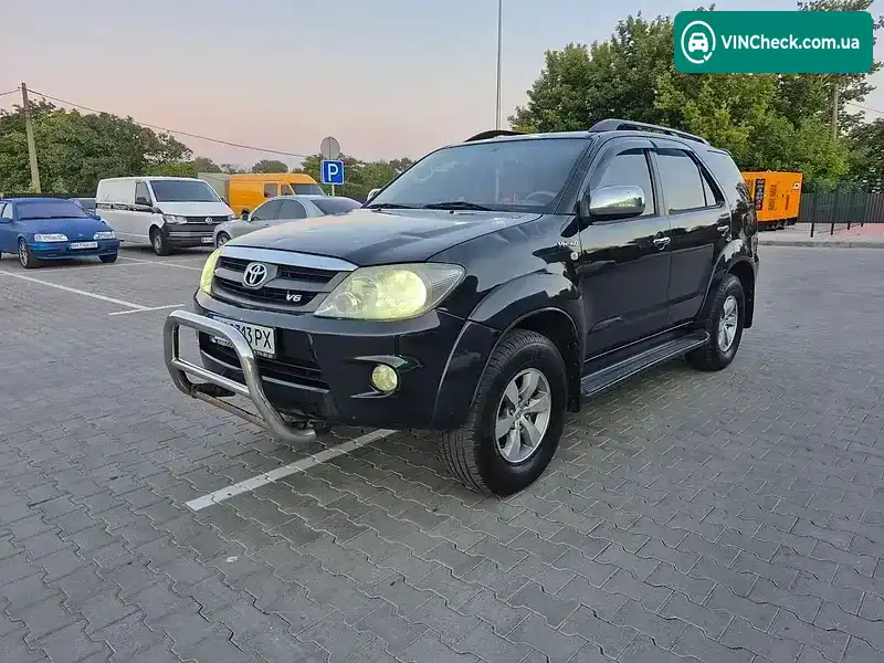Toyota Fortuner 2005, фото з оголошення 1 з 20, VIN MR1YU59G560001283