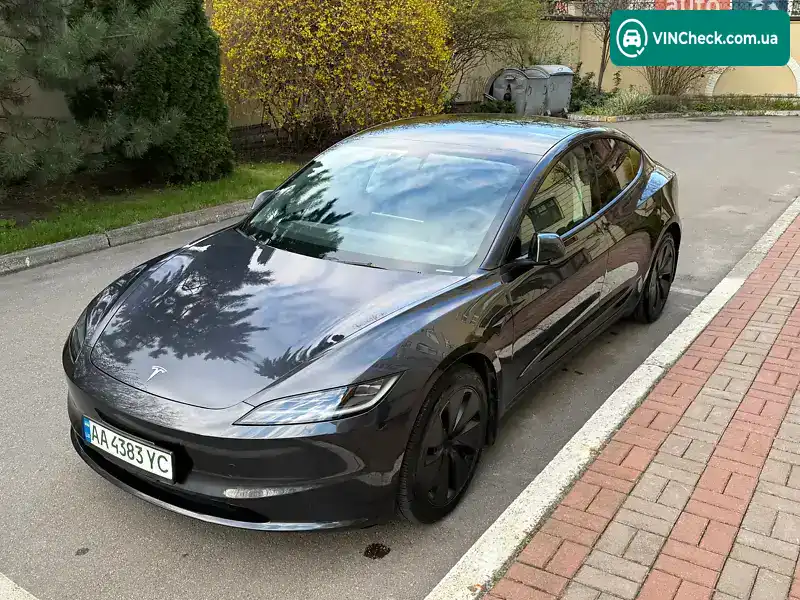 Tesla Model 3 2024, фото з оголошення 1 з 12, VIN 5YJ3E1EB2RF794755
