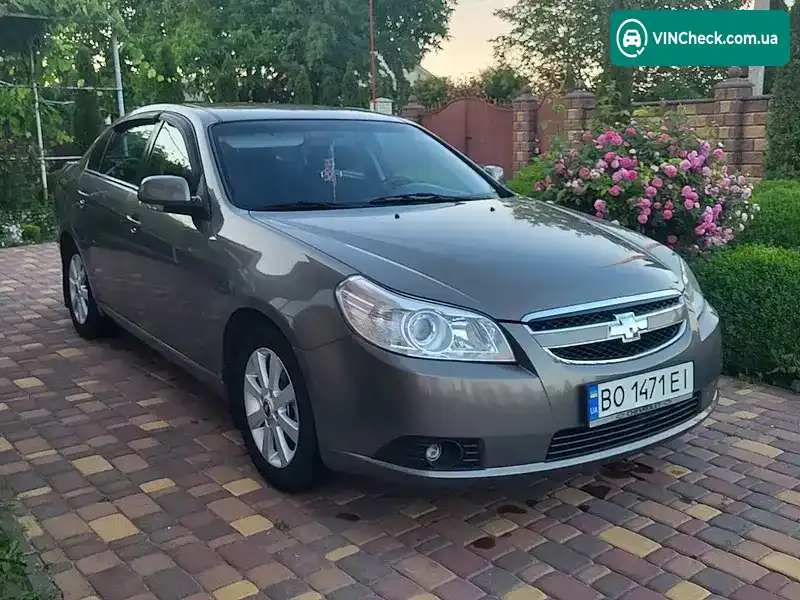 Chevrolet Epica 2008, фото з оголошення 1 з 18, VIN Y6DLF69KE8B137279