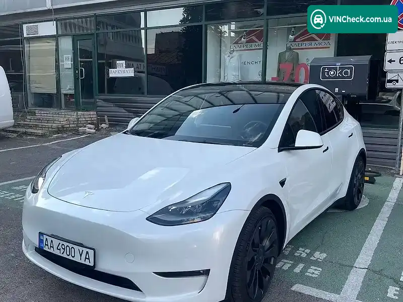 Tesla Model Y 2022, фото з оголошення 1 з 12, VIN 7SAYGDEF8NF537455