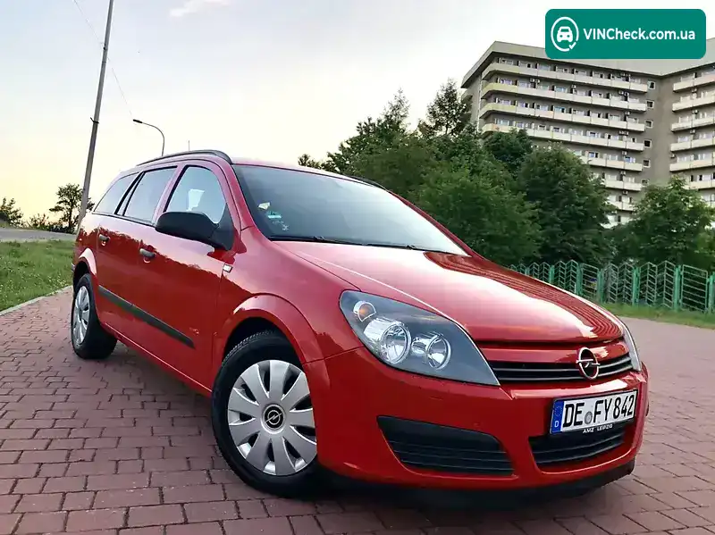 Opel Astra 2005, фото з оголошення, VIN W0L0AHL3355073839