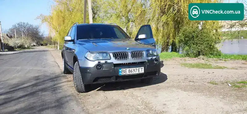 BMW X3 2004, фото з оголошення 2 з 20, VIN WBAPB51080WD36660